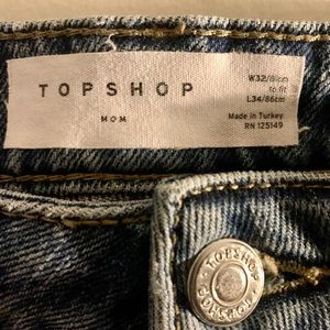 Top Shop Jeans, Excellent Used Condition!